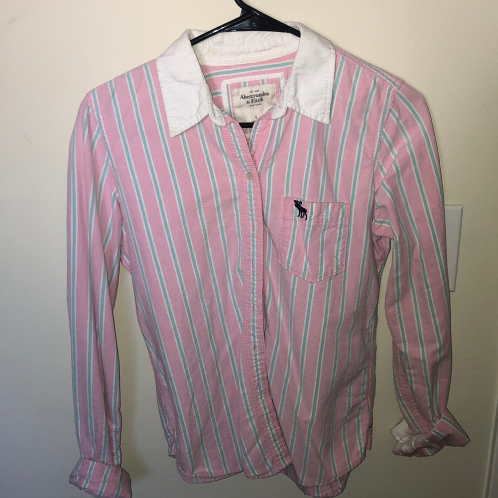abercrombie and fitch button down